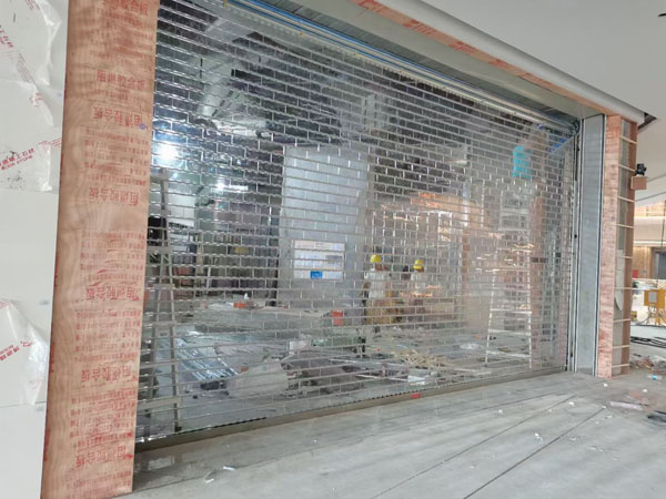 商城商場(chǎng)店鋪水晶卷簾門(mén)