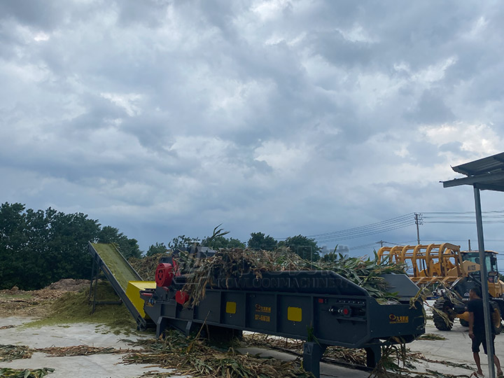 秸稈青貯粉碎機